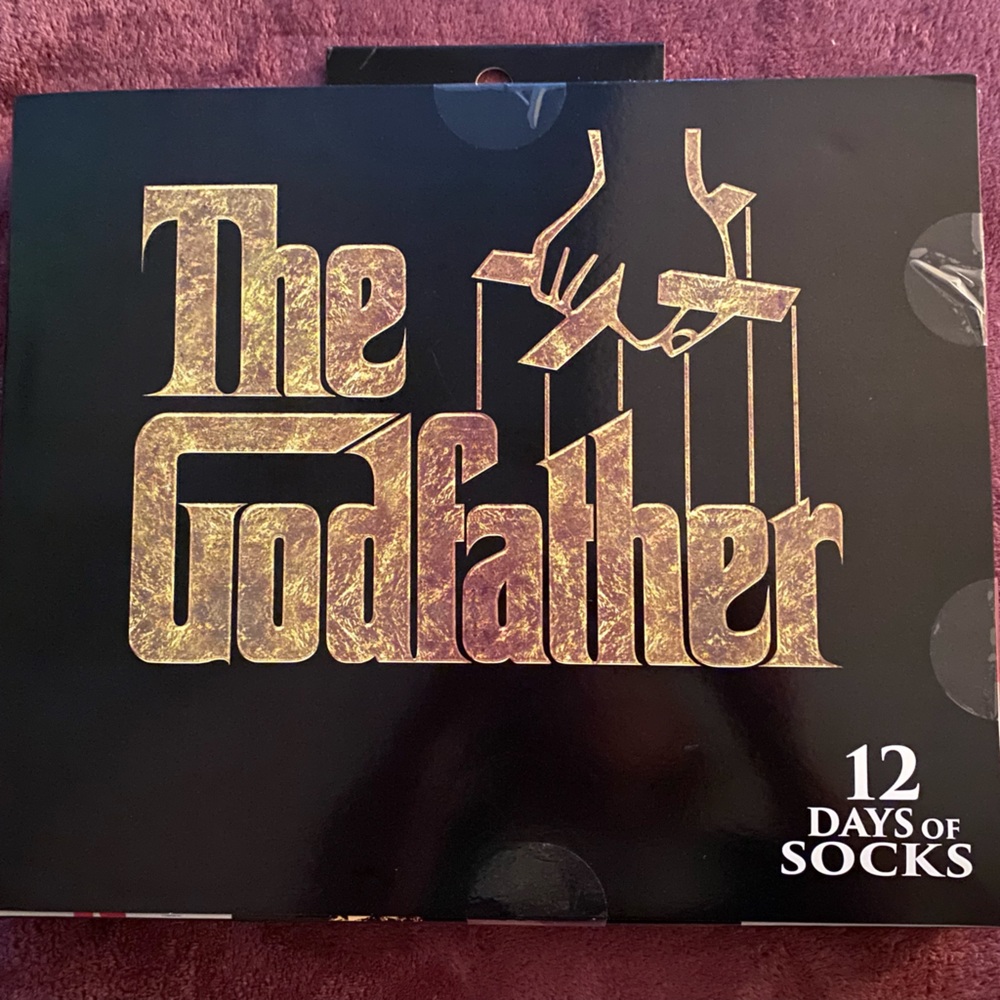 The Godfather-12 days of socks!